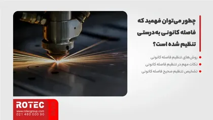 چطور می‌توان فهمید که فاصله کانونی به‌درستی تنظیم شده است؟